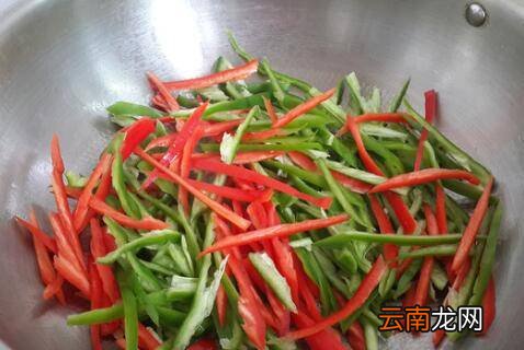 双椒怎么炒
