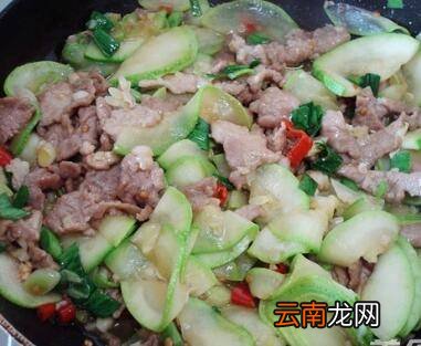肉炒西葫芦怎么做好吃