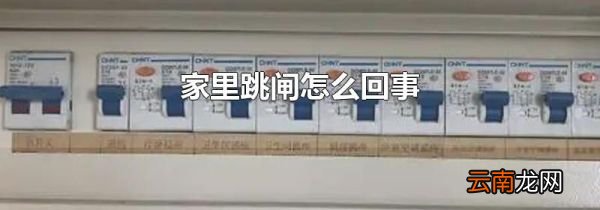 家里跳闸怎么回事