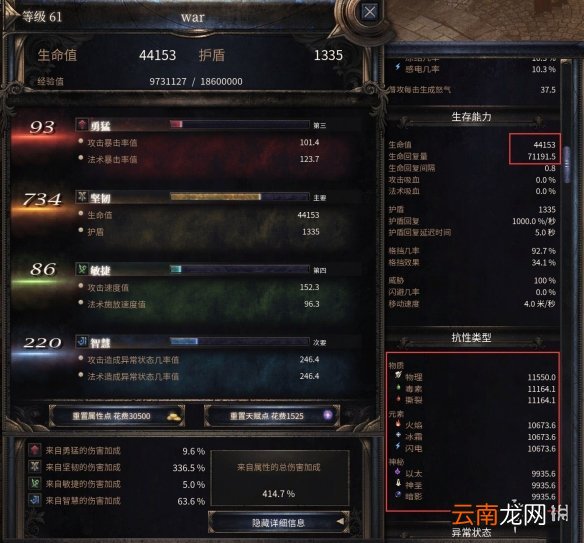 破坏领主盾战属性加点推荐 破坏领主盾战天赋怎么加点_网
