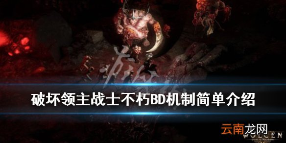 破坏领主战士不朽BD机制简单介绍 战士不朽BD体验心得_网