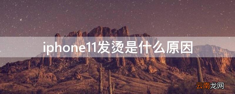 iPhone11发烫是什么原因 iphone11发烫是正常的吗