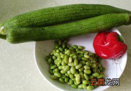 丝瓜炒毛豆怎么炒