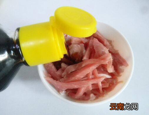 瘦肉丝怎么炒嫩
