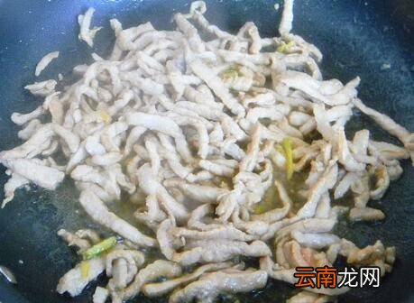 瘦肉丝怎么炒嫩