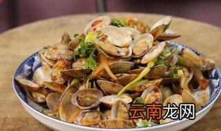 爆炒花蛤的简单做法 如何爆炒花蛤