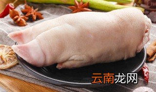红烧猪蹄怎么做才好吃 制作红烧猪蹄的方法