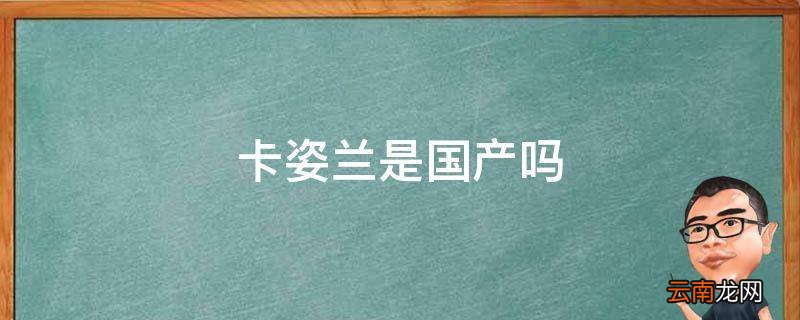 卡姿兰是国产吗