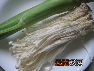 金针扒芥蓝的做法