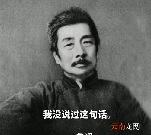 鲁迅写的让你印象最深的话是什么意思