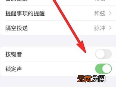 苹果13按键音怎么设置