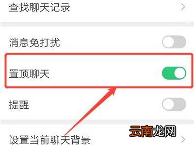 折叠置顶聊天怎么打开