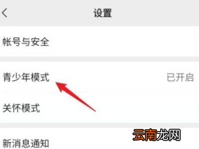 青少年模式监护人怎么取消