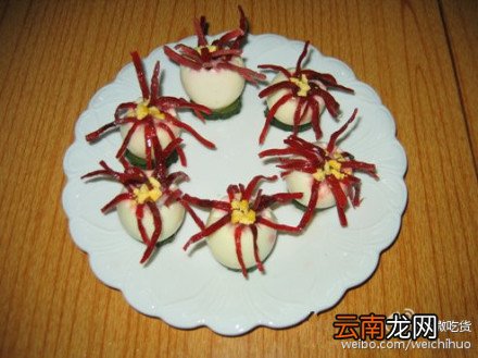 菊花鱿鱼卷