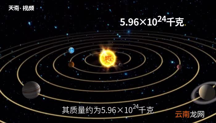 地球有多重地球质量多少