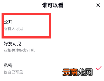 抖音私密作品怎么公开 抖音中的私密作品怎样公开
