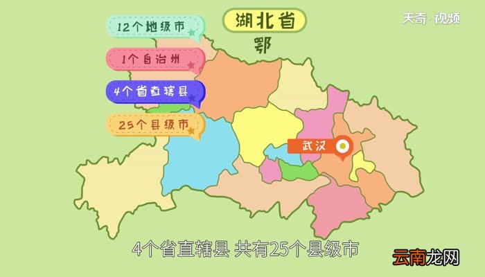 湖北有多少个市和县 湖北的市和县有多少个