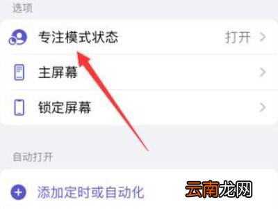 苹果手机专注模式怎么关