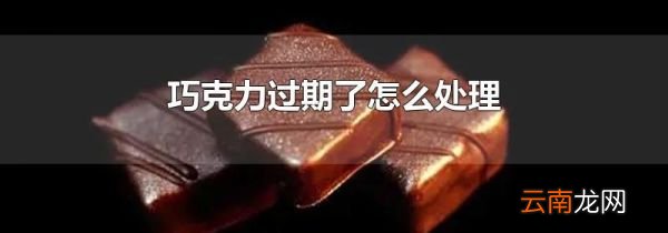巧克力过期了怎么处理