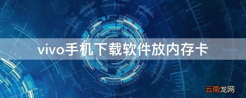 vivo手机内存卡怎么下载应用 vivo手机下载软件放内存卡