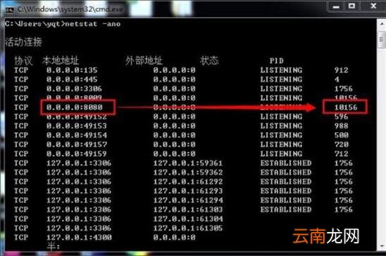 win7电脑中8080端口被占用具体处理方法