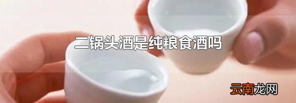 二锅头酒是纯粮食酒吗