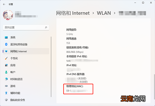 window10mac地址 win11mac地址怎么查看