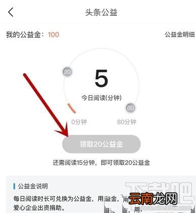 今日头条怎么捐赠公益金？