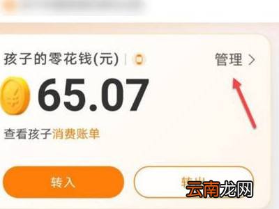 小天才支付宝设置零花钱在哪里