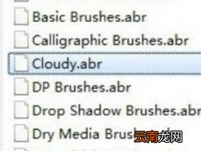 brushset笔刷怎么导入ps