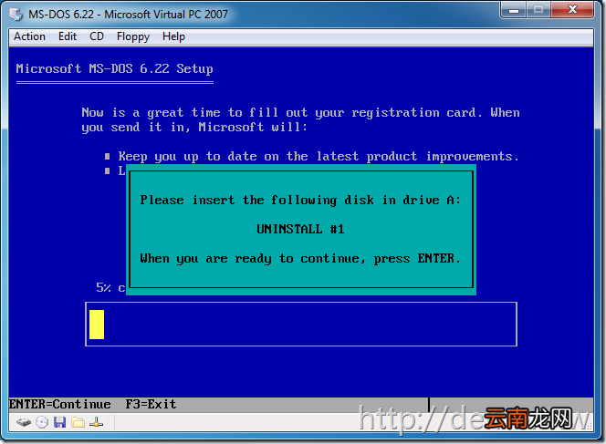 MSDN上MS-DOS