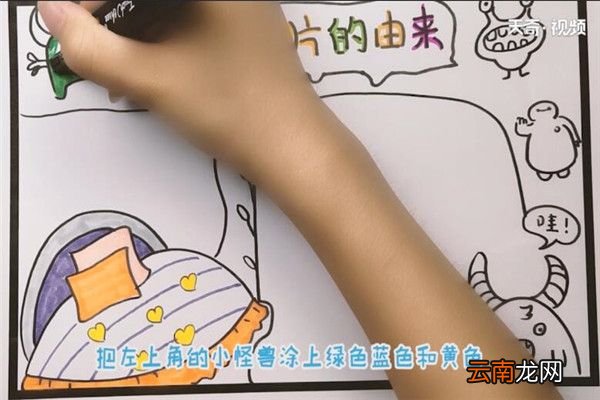 动画片的由来手抄报 动画片的由来手抄报怎么画