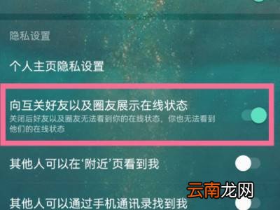 网易云动态绿点是在线吗
