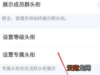 qq头衔怎么设置