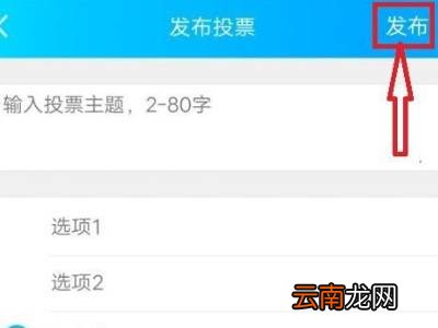 qq群投票怎么发起