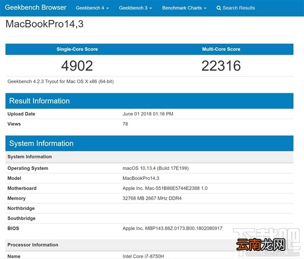 2018MacBook Pro配置怎么样，2018新MacBook Pro跑分是多少
