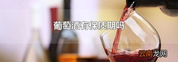 葡萄酒有保质期吗