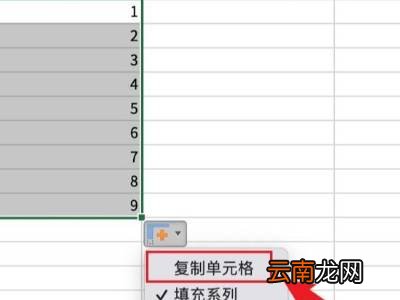 excel一列自动填充相同内容