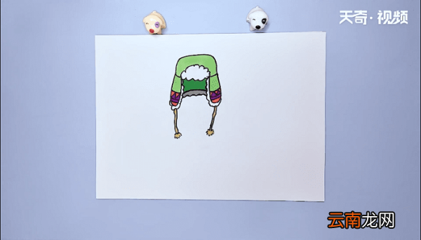 冬天的帽子儿童简笔画 冬天的帽子儿童简笔画怎么画