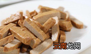 干豆腐在冰箱能放几天 干豆腐在冰箱能放几天不坏