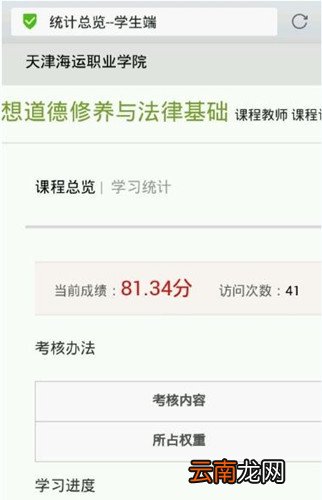 超星泛雅app中查询成绩具体操作流程