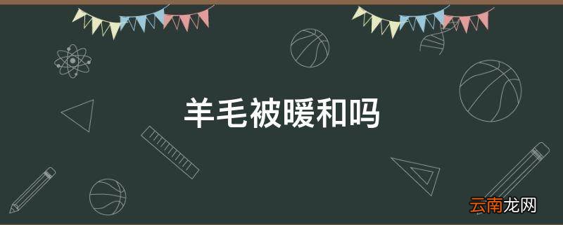 羊毛被暖和吗