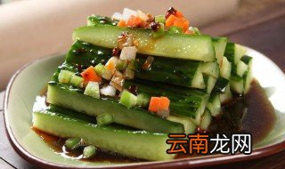 凉拌黄瓜条怎么做视频 凉拌黄瓜条怎么做