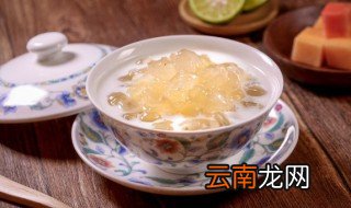 雪莲桃胶糖水的做法 桃胶糖水的做法