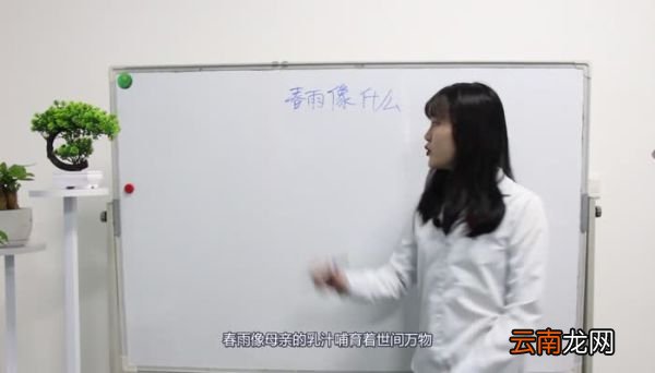 春雨像什么 春天的雨像什么