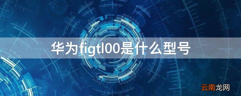 华为figtl00是什么型号