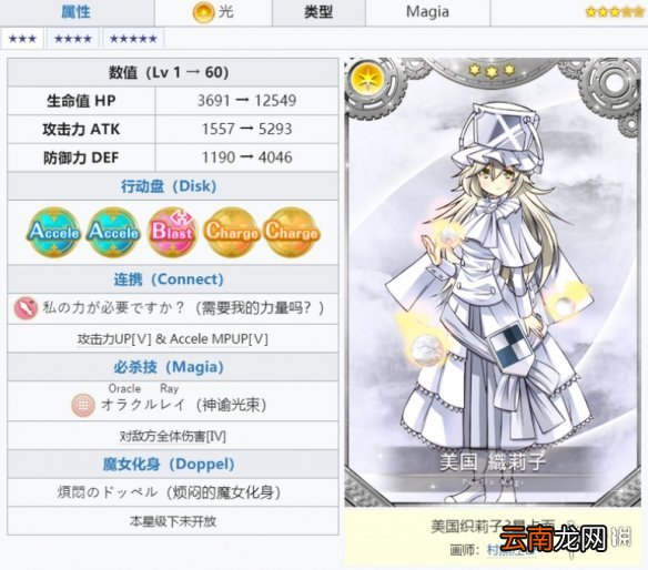 魔法纪录美国织莉子角色攻略 魔法纪录美国织莉子怎么样