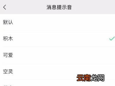 苹果微信提示音怎么改
