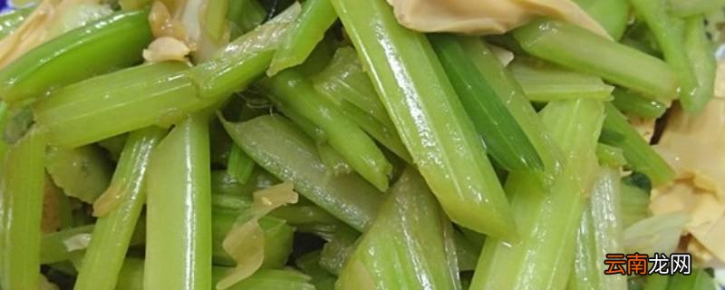 芹菜腐竹怎么炒