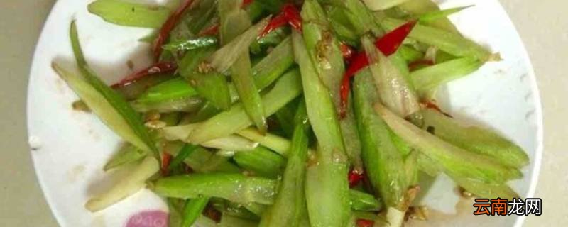 芹菜素炒怎么做好吃